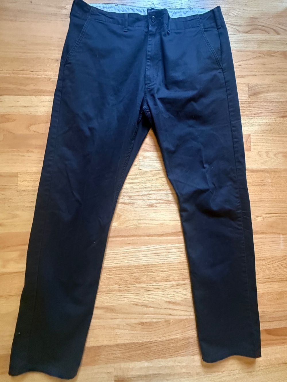 Levi Strauss & Co Two Horse Brand Men's Black Chinos 36x34 workwear